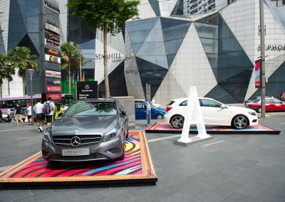 The New A-Class Display at Pavilion KL